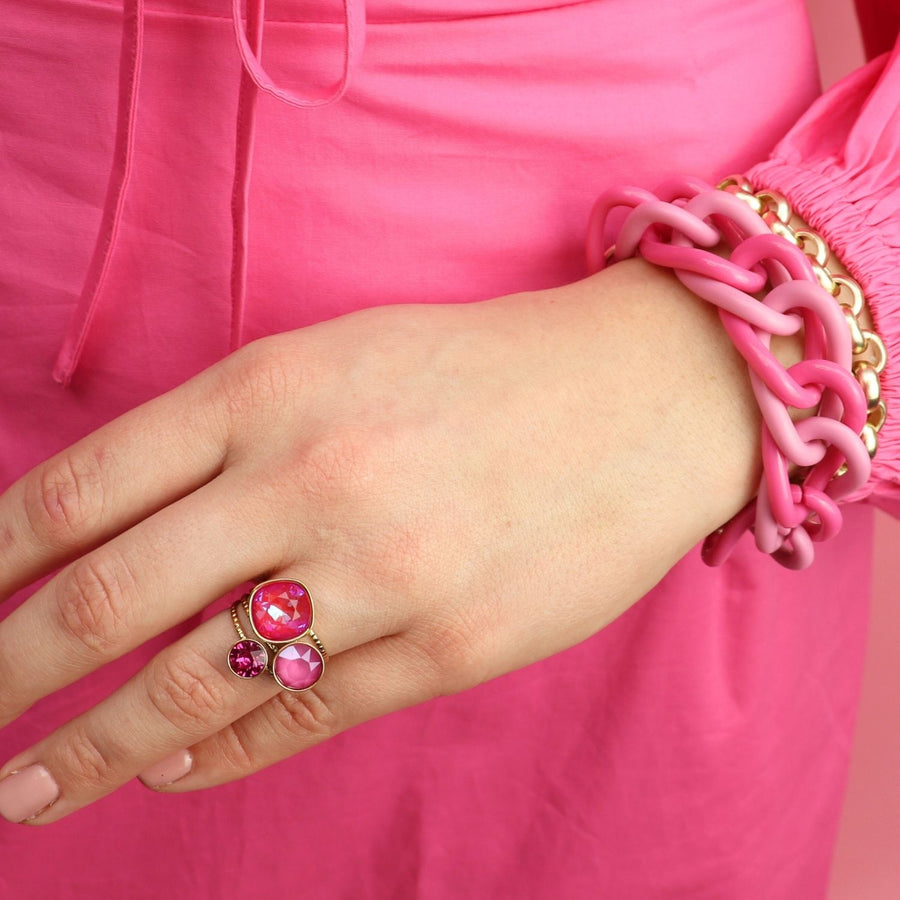 Swarovski Trio Ring