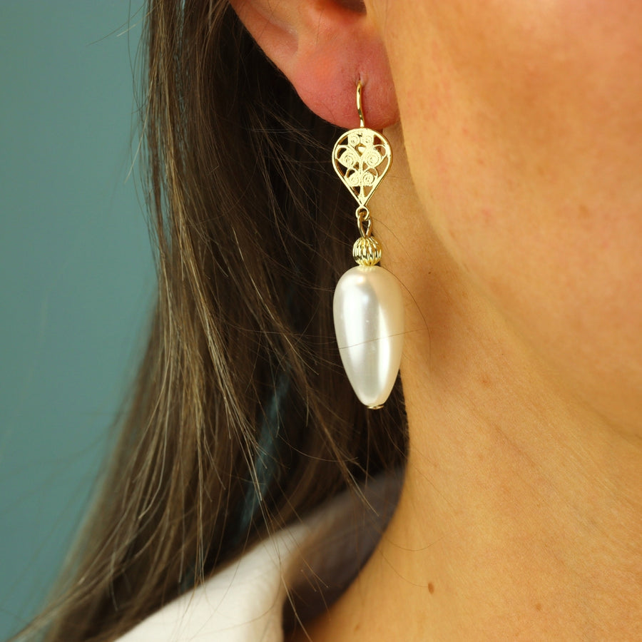 Filigrain Pearl Droplet