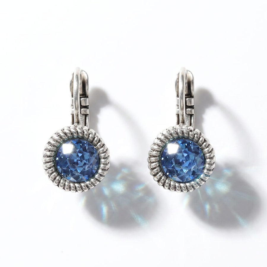 Swarovski Ronde Oorbellen 1,8 cm Zilver