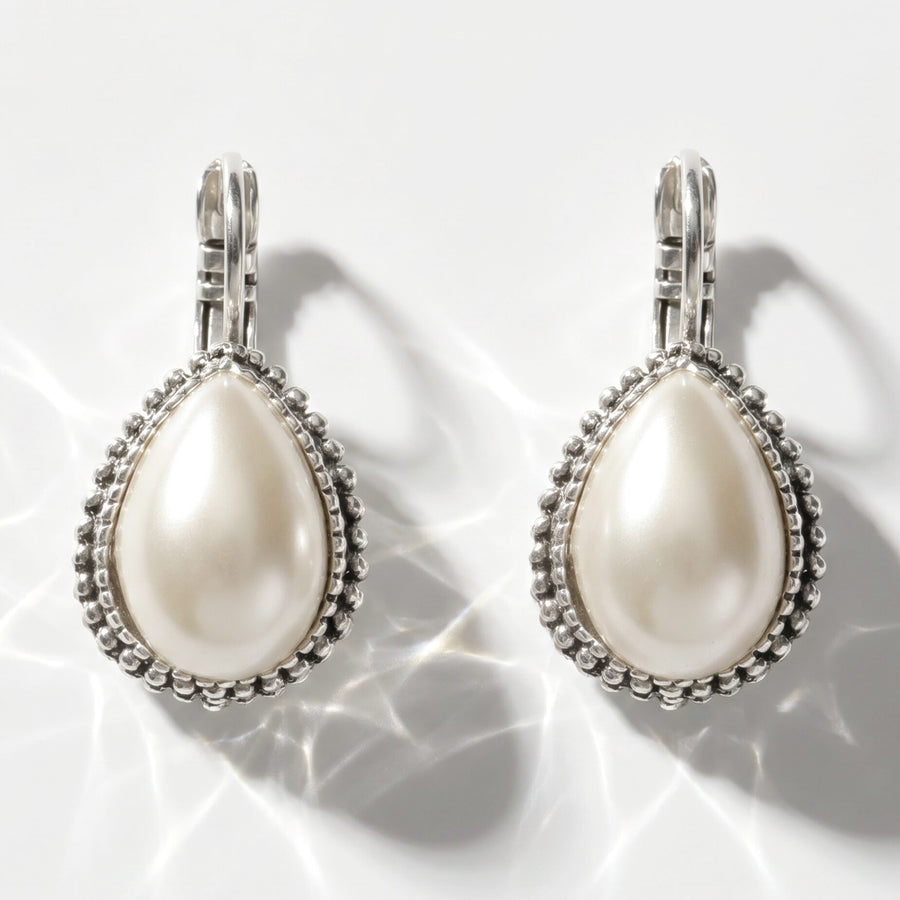 Swarovski Druppel Oorbellen 2,5 cm Zilver