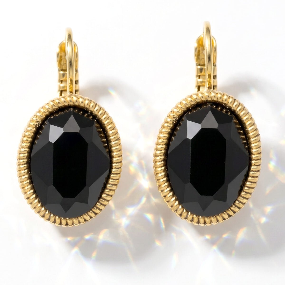 Swarovski Ovale Oorbellen 2,2 cm Goud