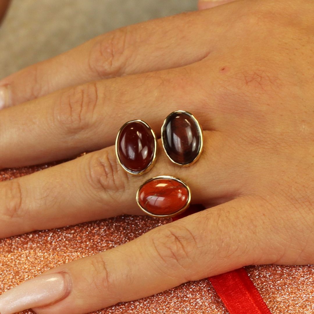 Mixed Gem Ring