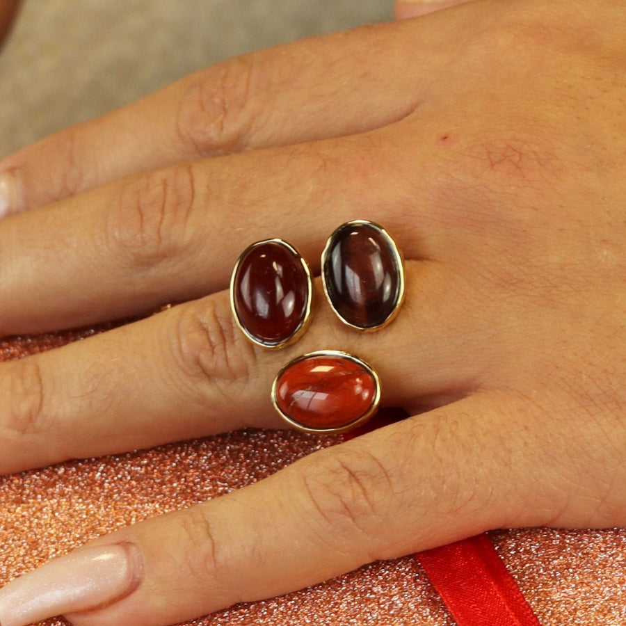 Mixed Gem Ring