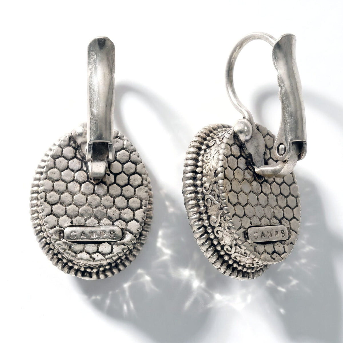 Swarovski Ovale Oorbellen 2,5 cm Zilver