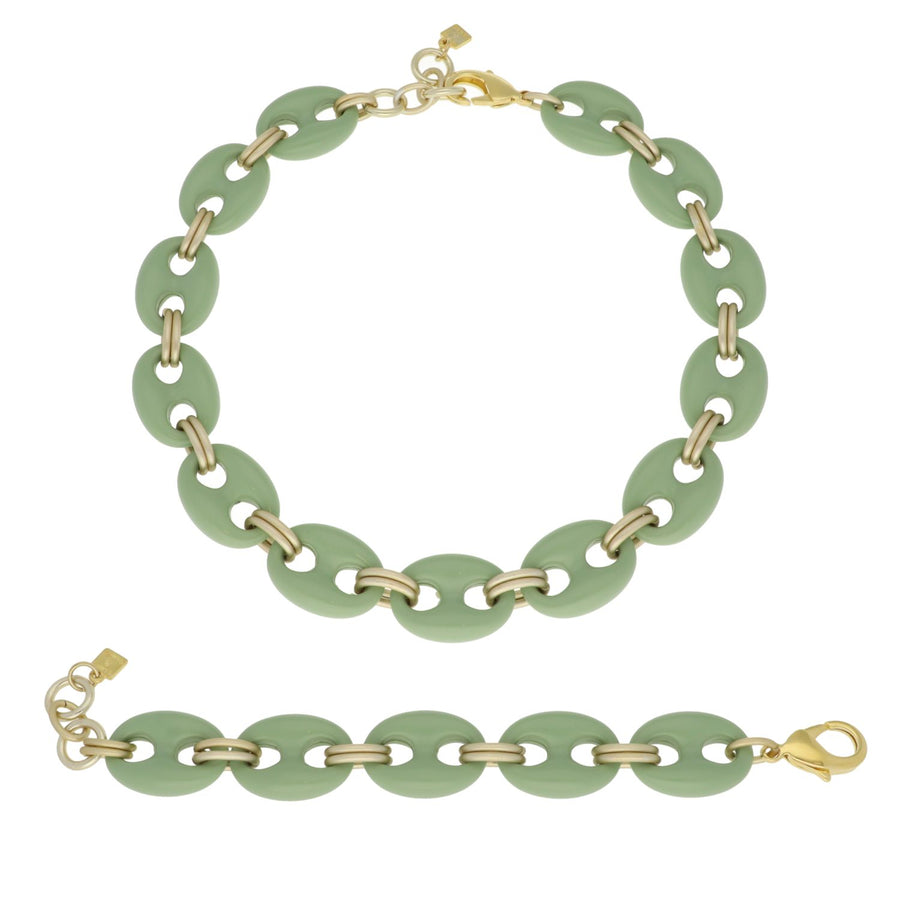 Soft Breeze Set Collier en Armband