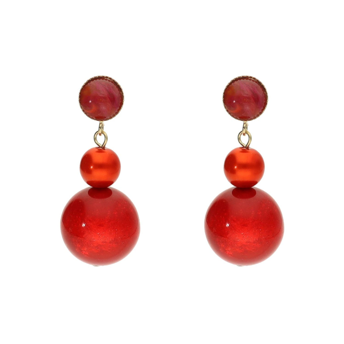 Sparkling Pearl Earrings
