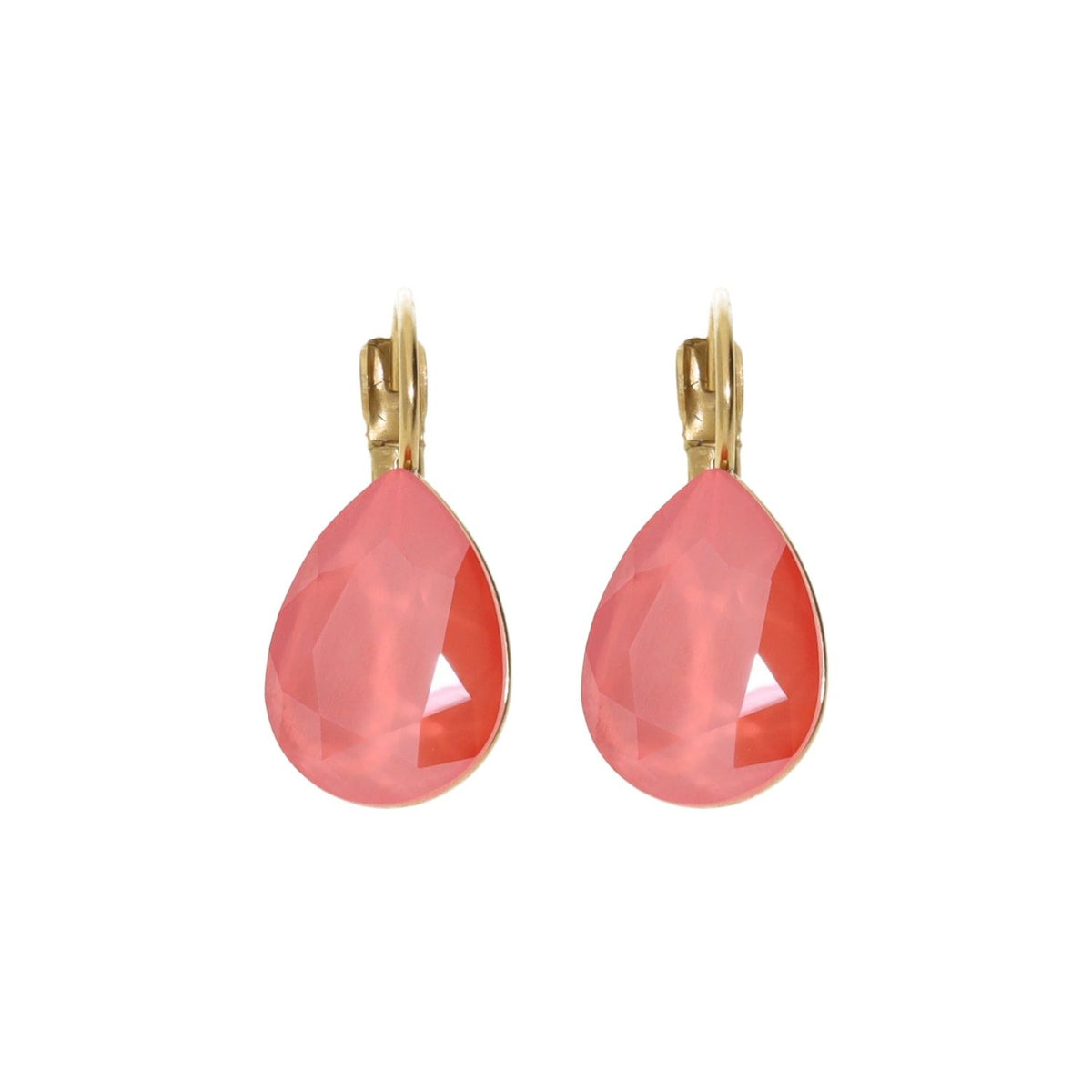 Swarovski Druppel Dormeuses Goud