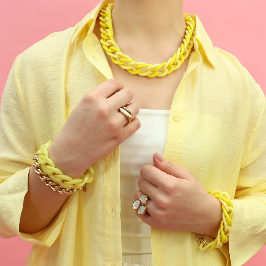 Satin Chain Bracelet