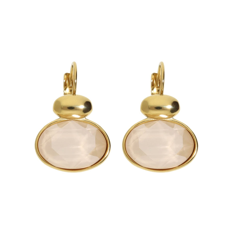 Swarovski Ovale Dormeuses Goud