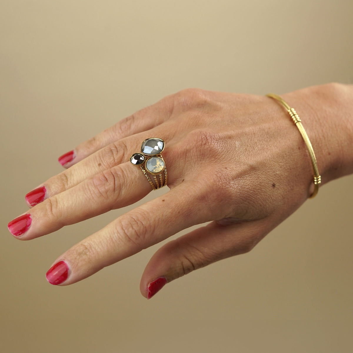 Swarovski Trio Ring