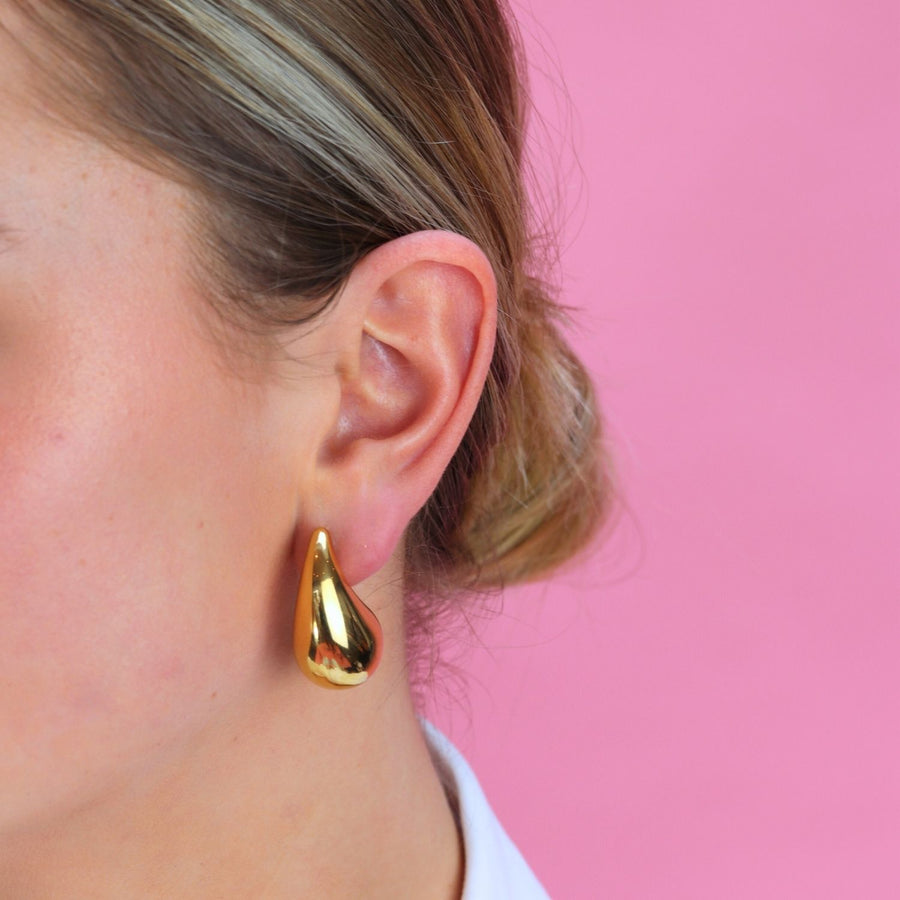 Big Tear Drop Earrings