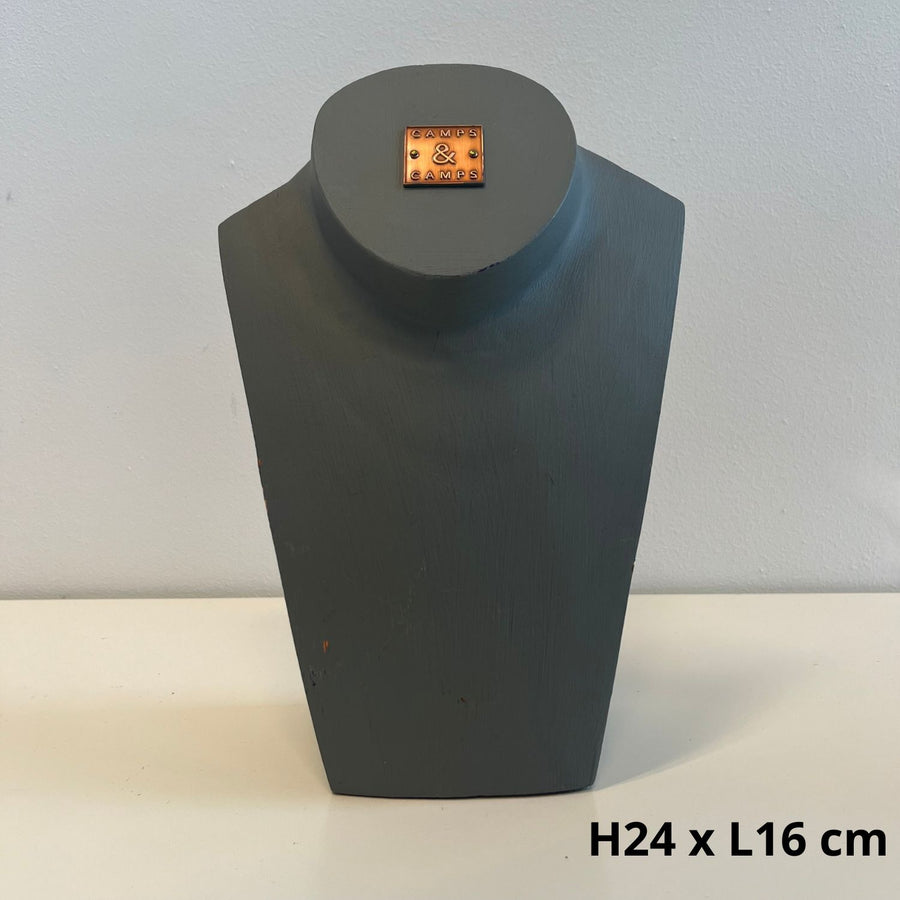 Grijze hals 24 cm