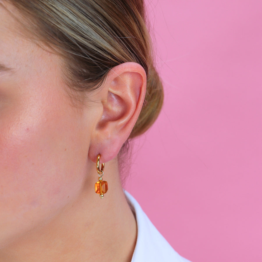 Little Crystal Gem Earrings