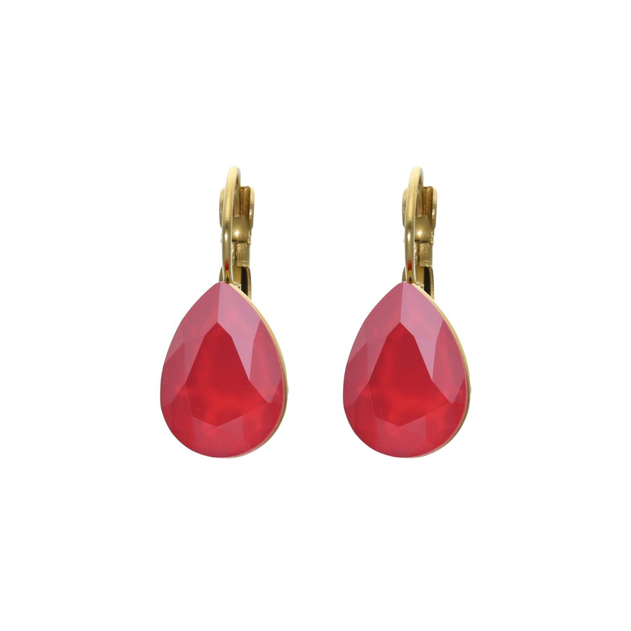 Swarovski Druppel Dormeuses Goud