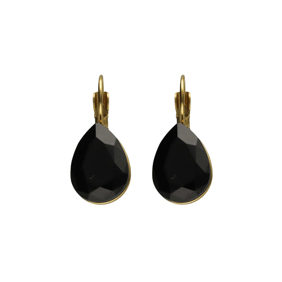 Swarovski Druppel Dormeuses Goud