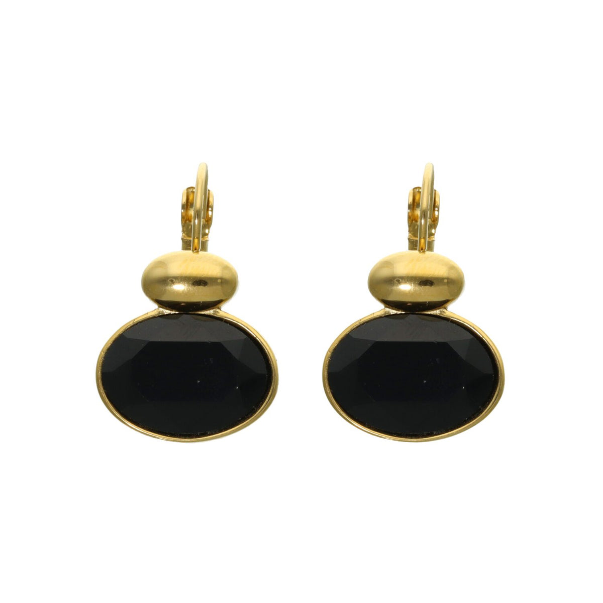 Swarovski Ovale Dormeuses Goud