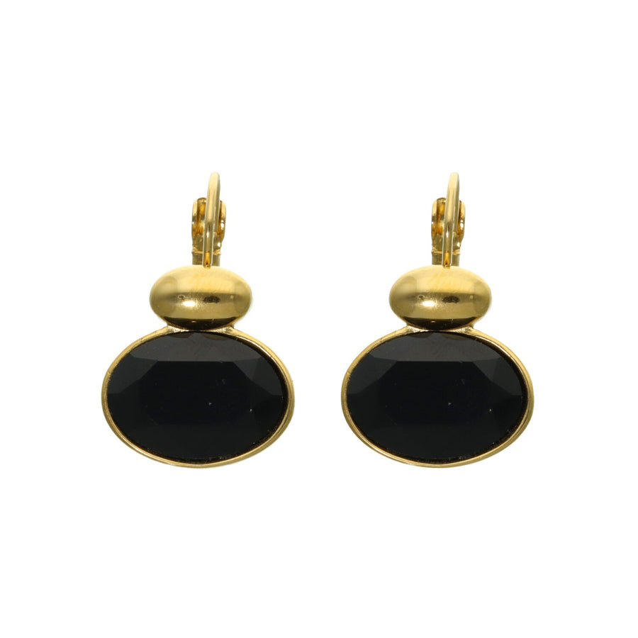 Swarovski Ovale Dormeuses Goud