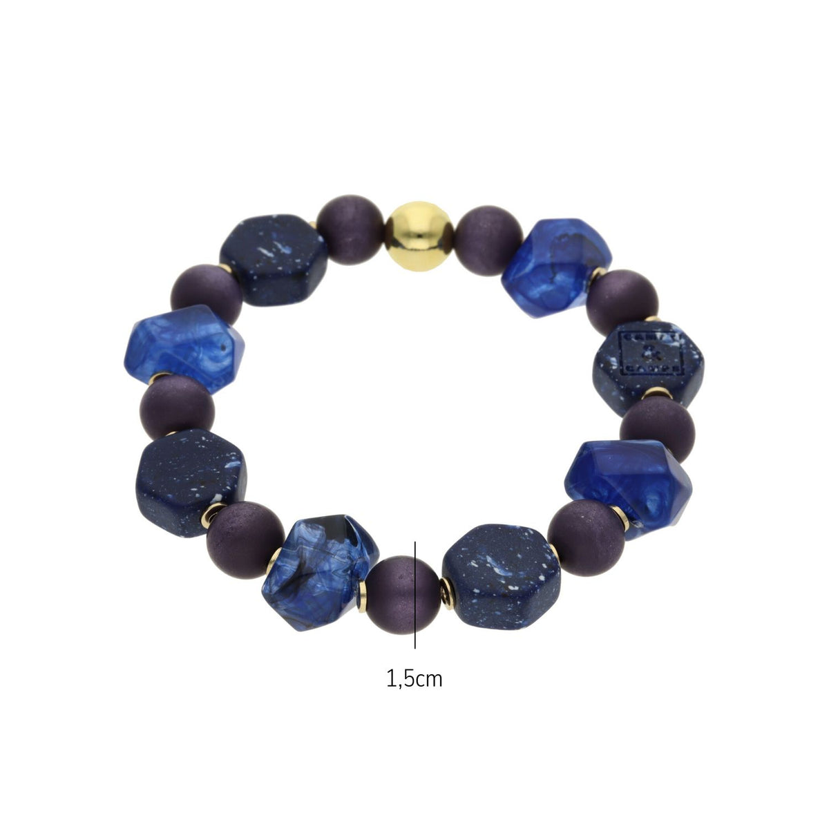 Beads Bracelet Denim