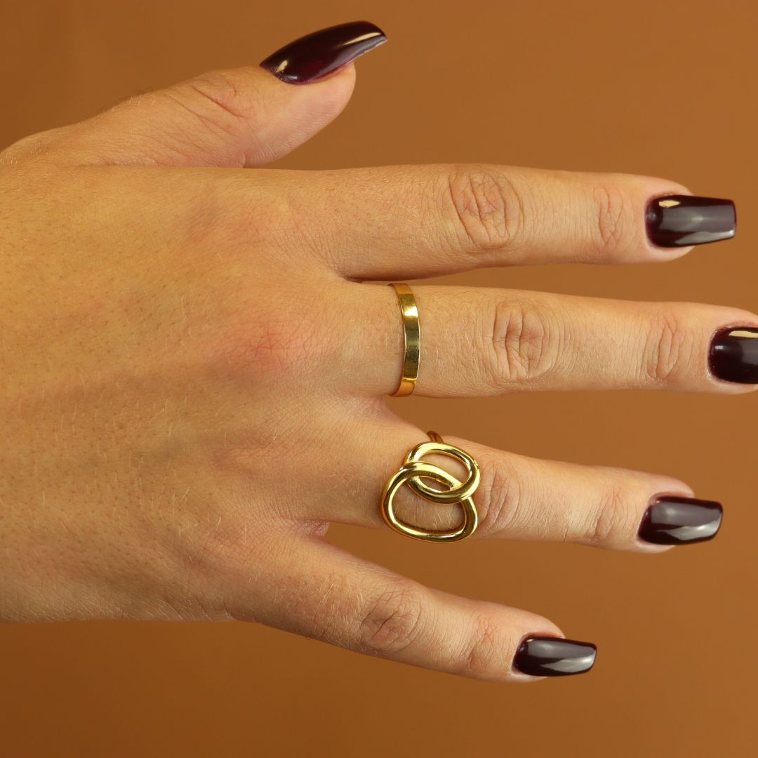 Double Oval Ring