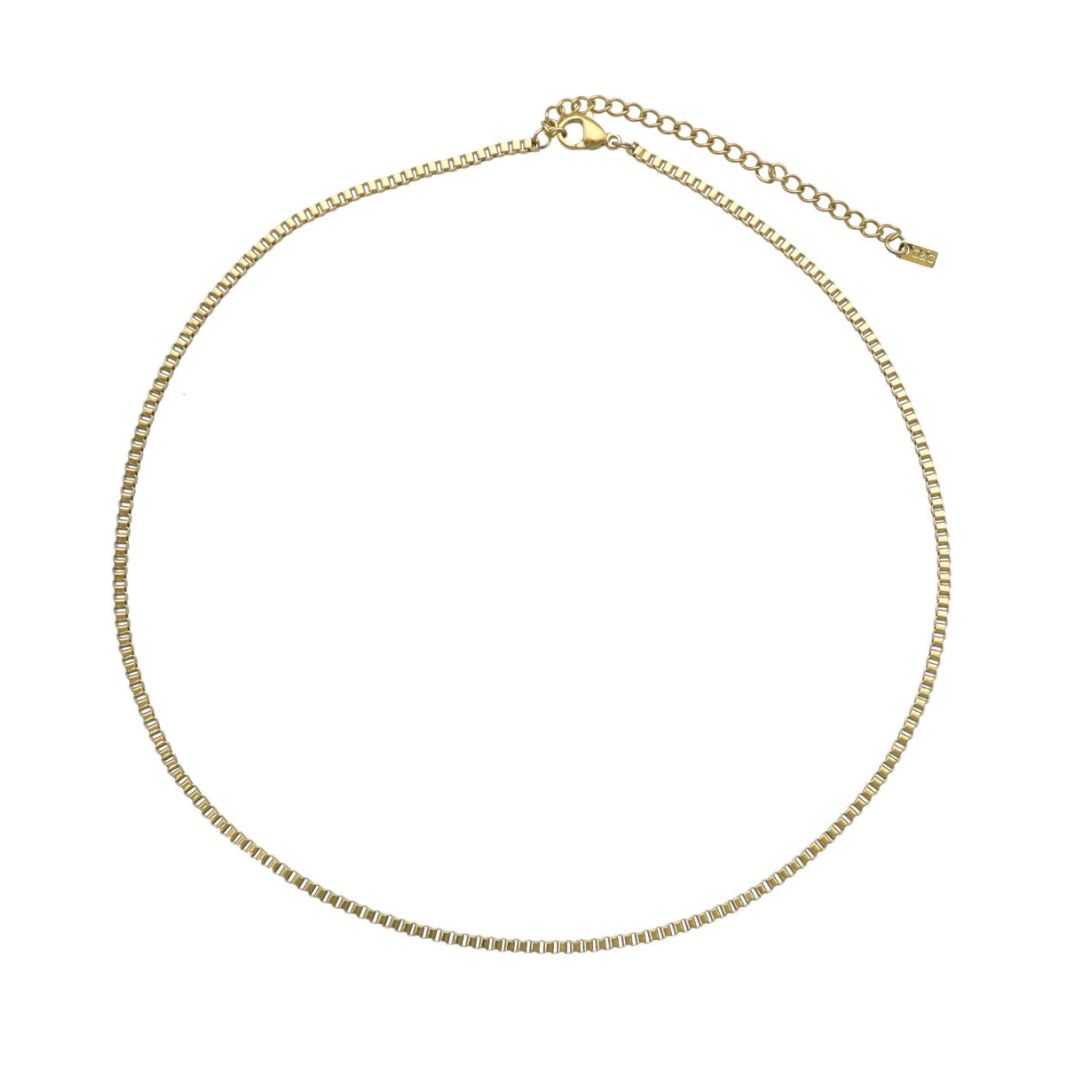 Golden Little Chain Necklace
