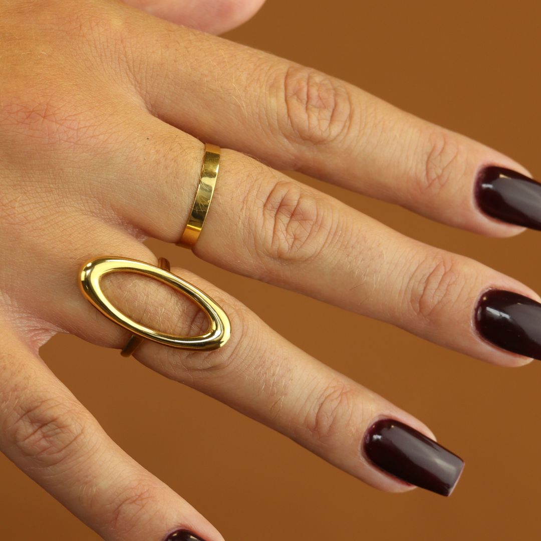 Open Oval Ring