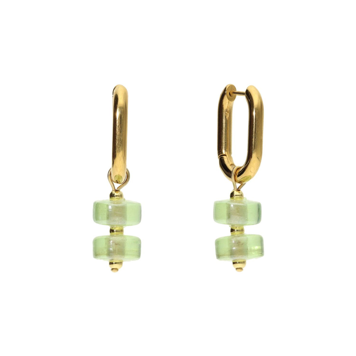 Glass Bead Hoops