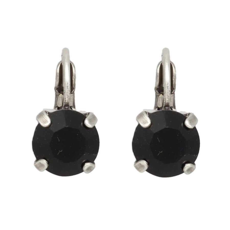 Swarovski Ronde Dormeuses Zilver