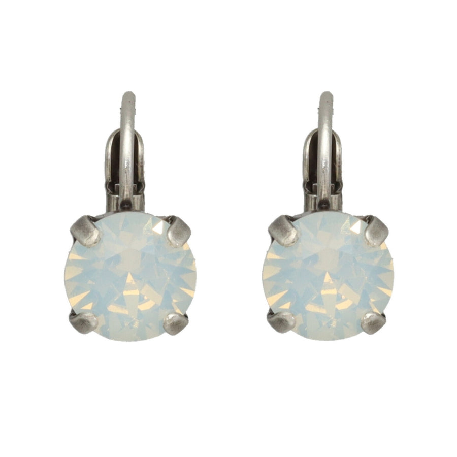 Swarovski Ronde Dormeuses Zilver