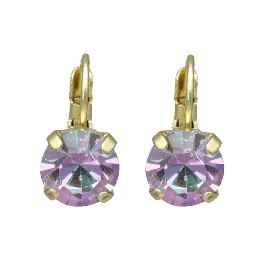 Swarovski Ronde Dormeuses Goud