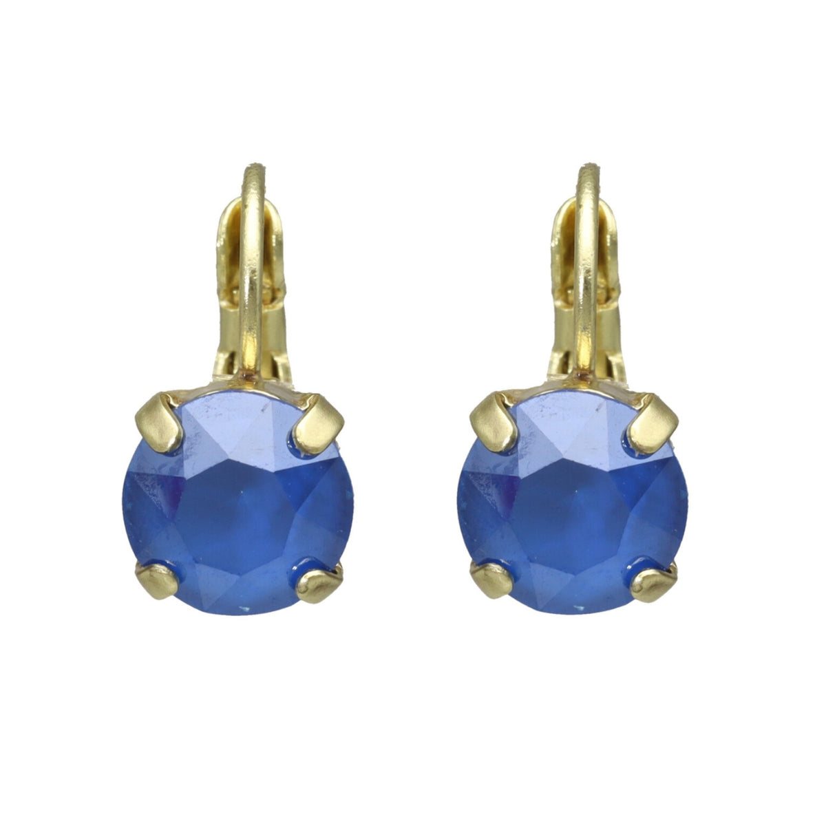 Swarovski Ronde Dormeuses Goud