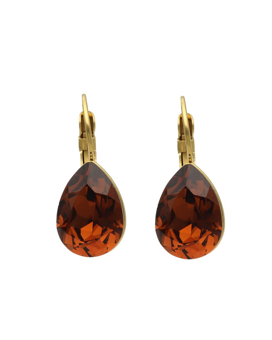 Swarovski Druppel Dormeuses Goud