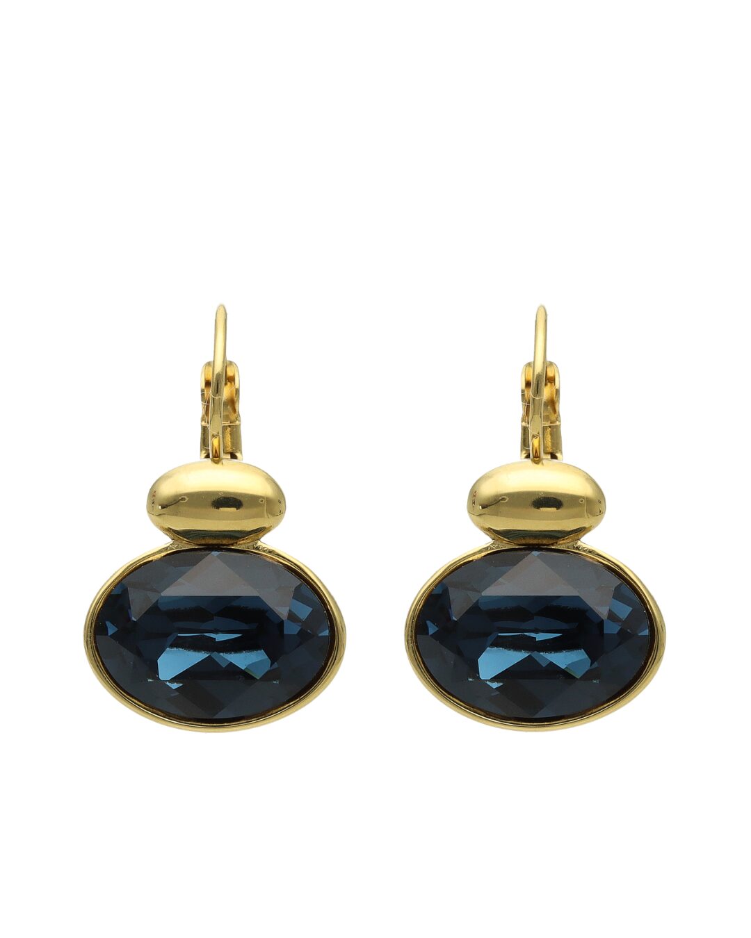 Swarovski Ovale Dormeuses Goud