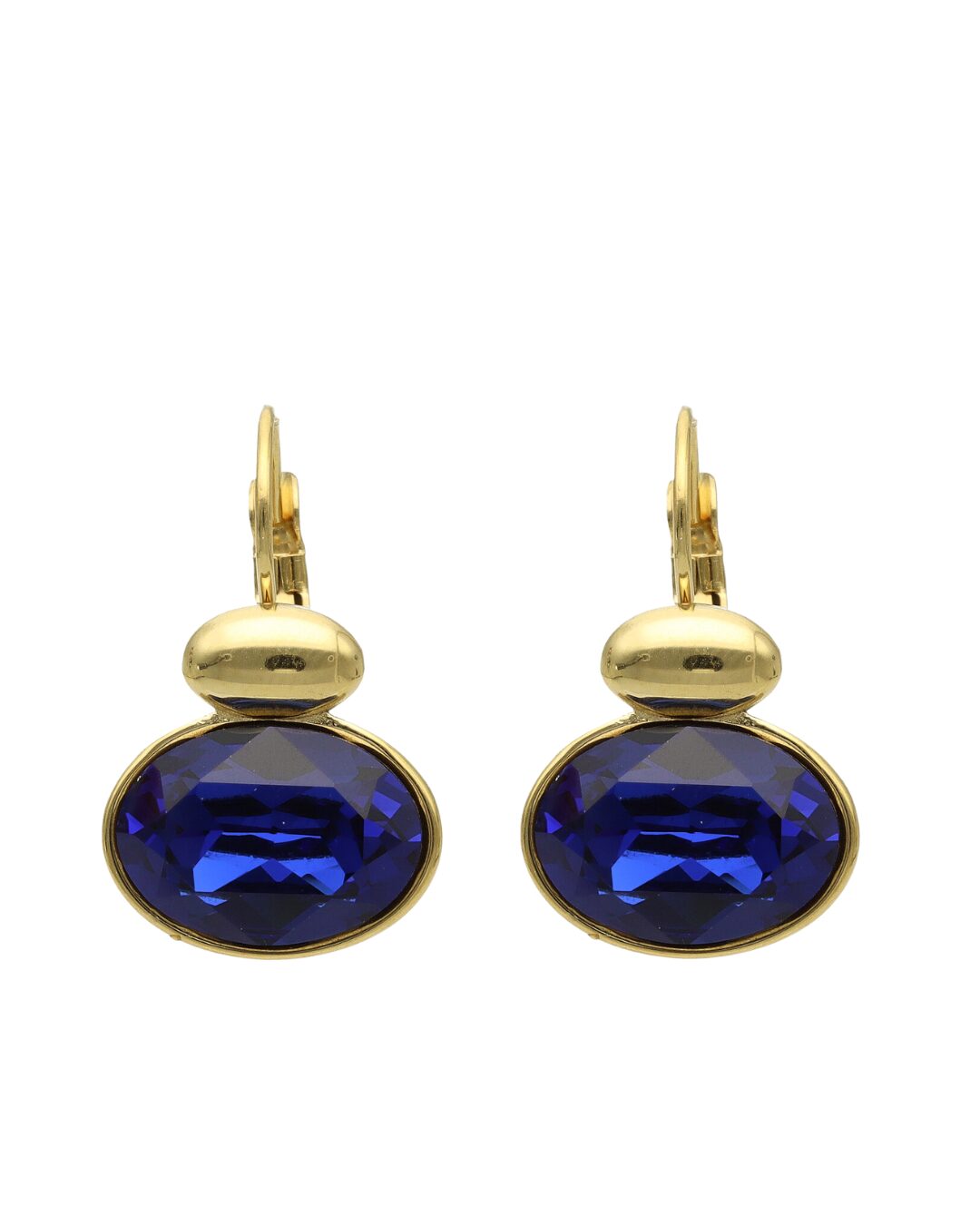 Swarovski Ovale Dormeuses Goud