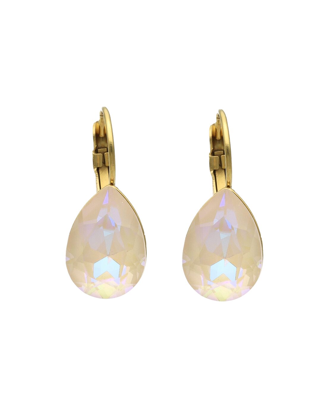 Swarovski Druppel Dormeuses Goud