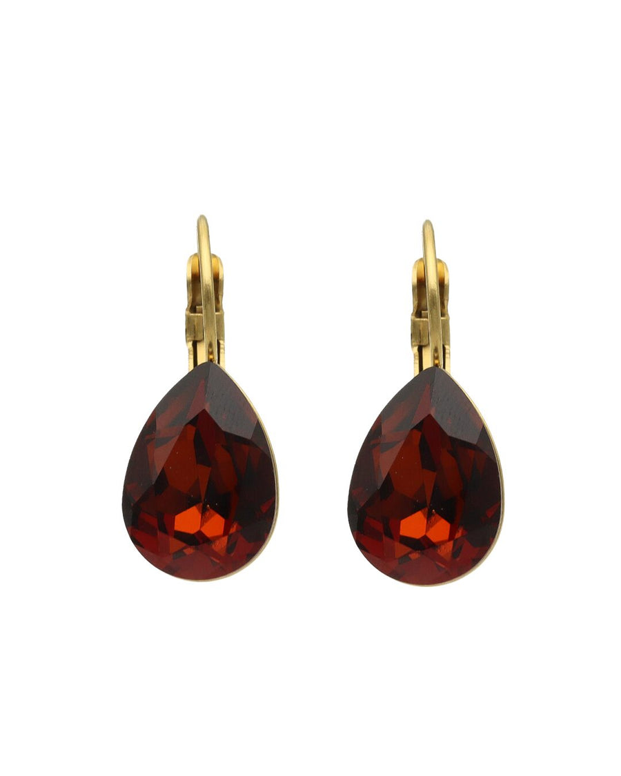 Swarovski Druppel Dormeuses Goud