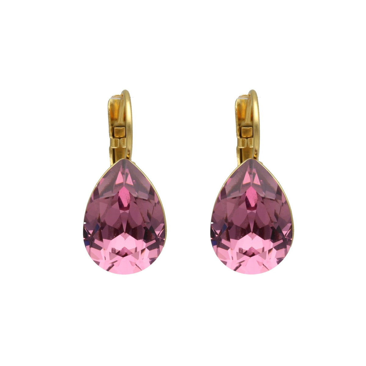 Swarovski Druppel Dormeuses Goud