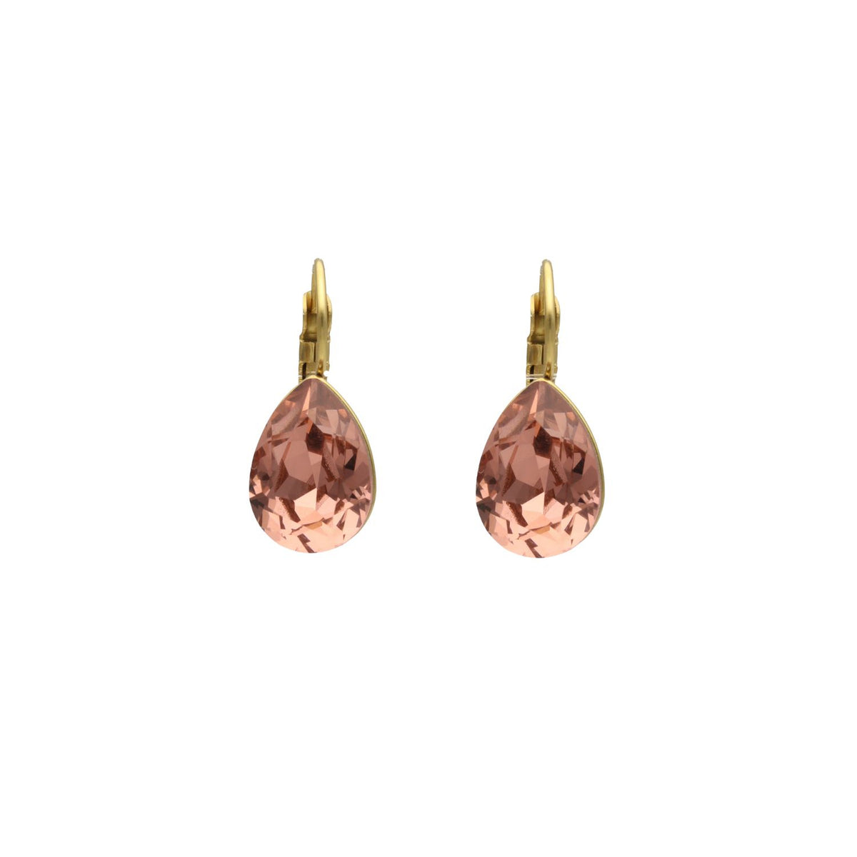 Swarovski Druppel Dormeuses Goud
