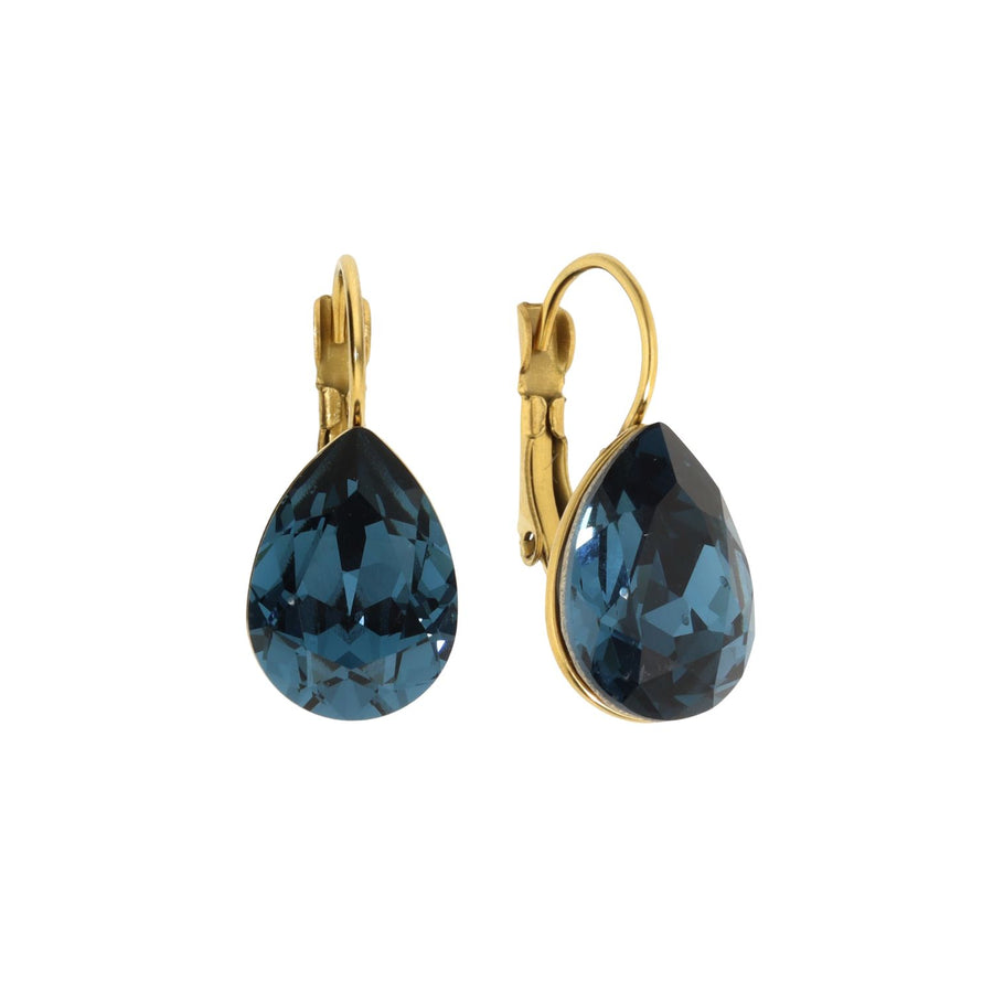 Swarovski Druppel Dormeuses Goud