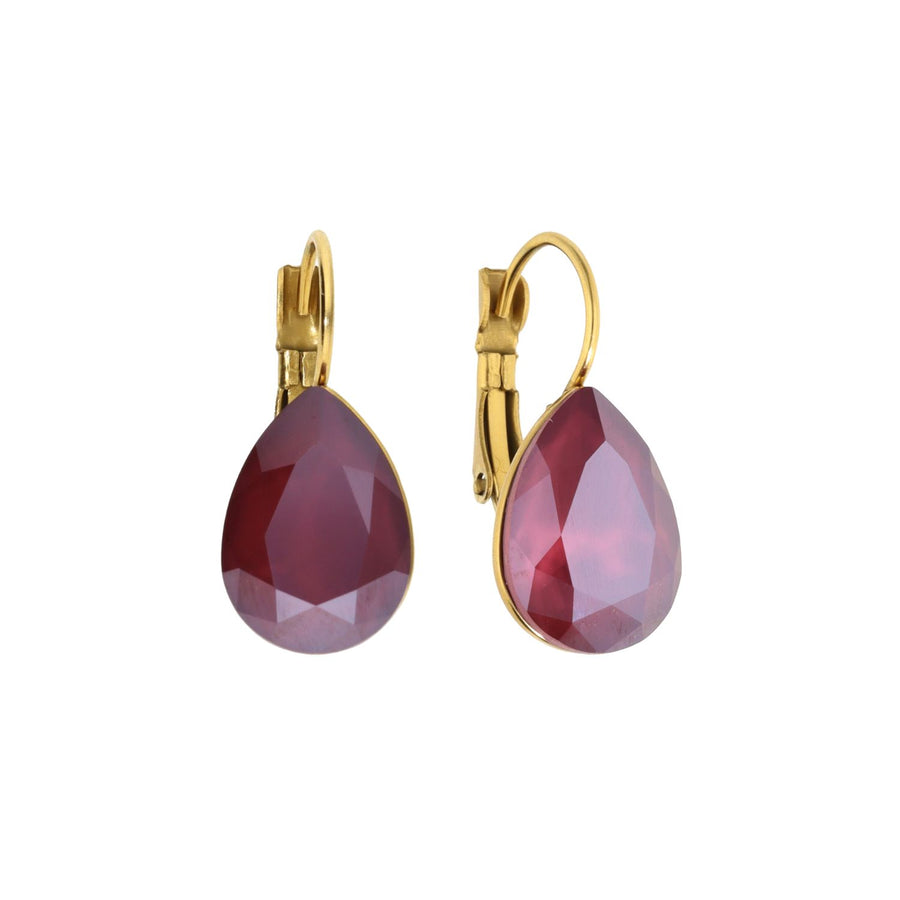 Swarovski Druppel Dormeuses Goud