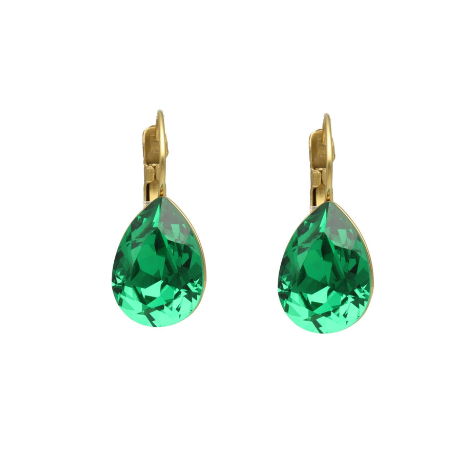 Swarovski Druppel Dormeuses Goud