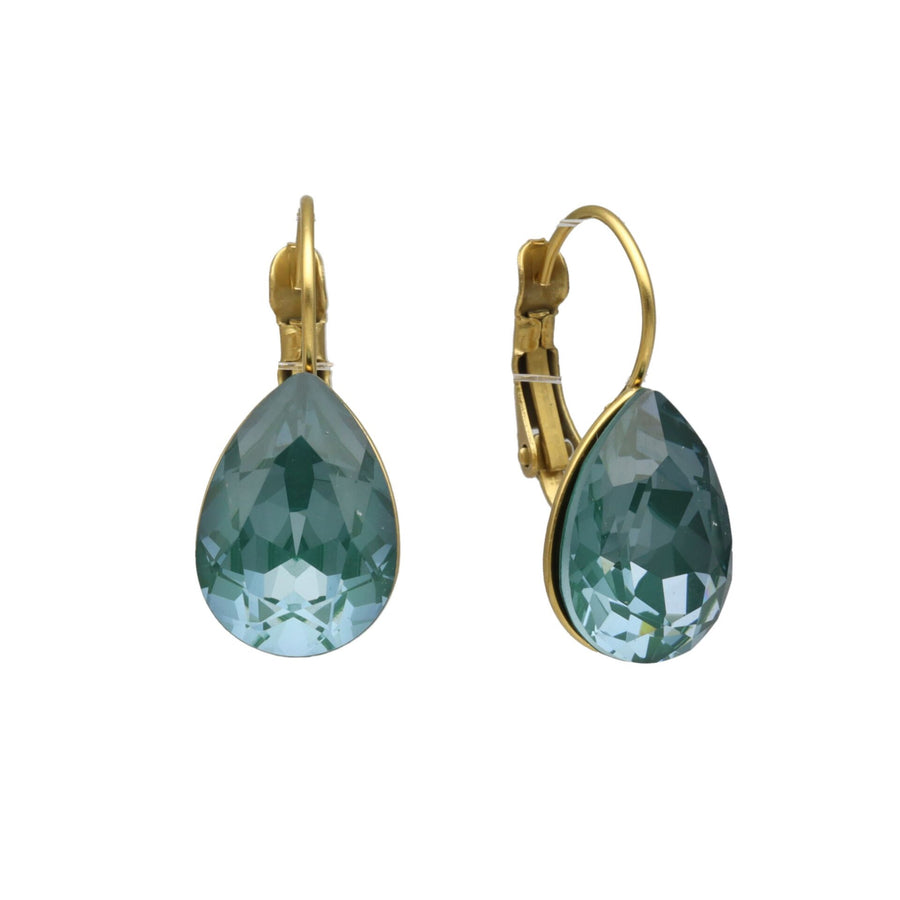 Swarovski Druppel Dormeuses Goud