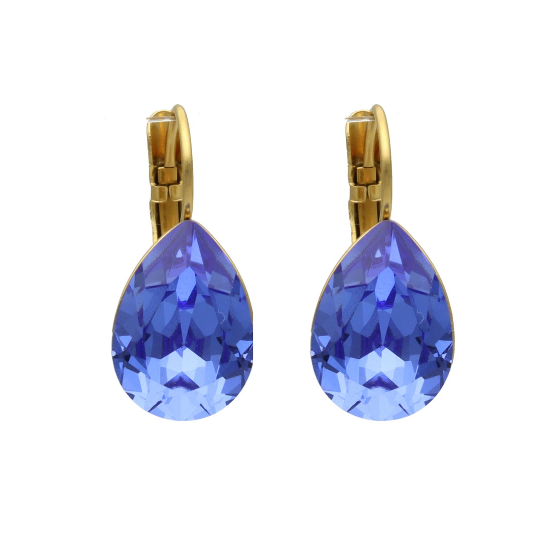 Swarovski Druppel Dormeuses Goud