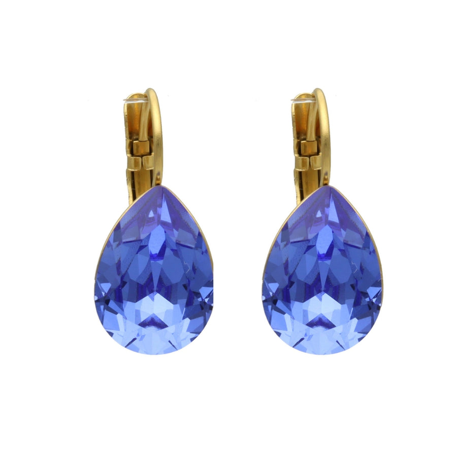 Swarovski Druppel Dormeuses Goud