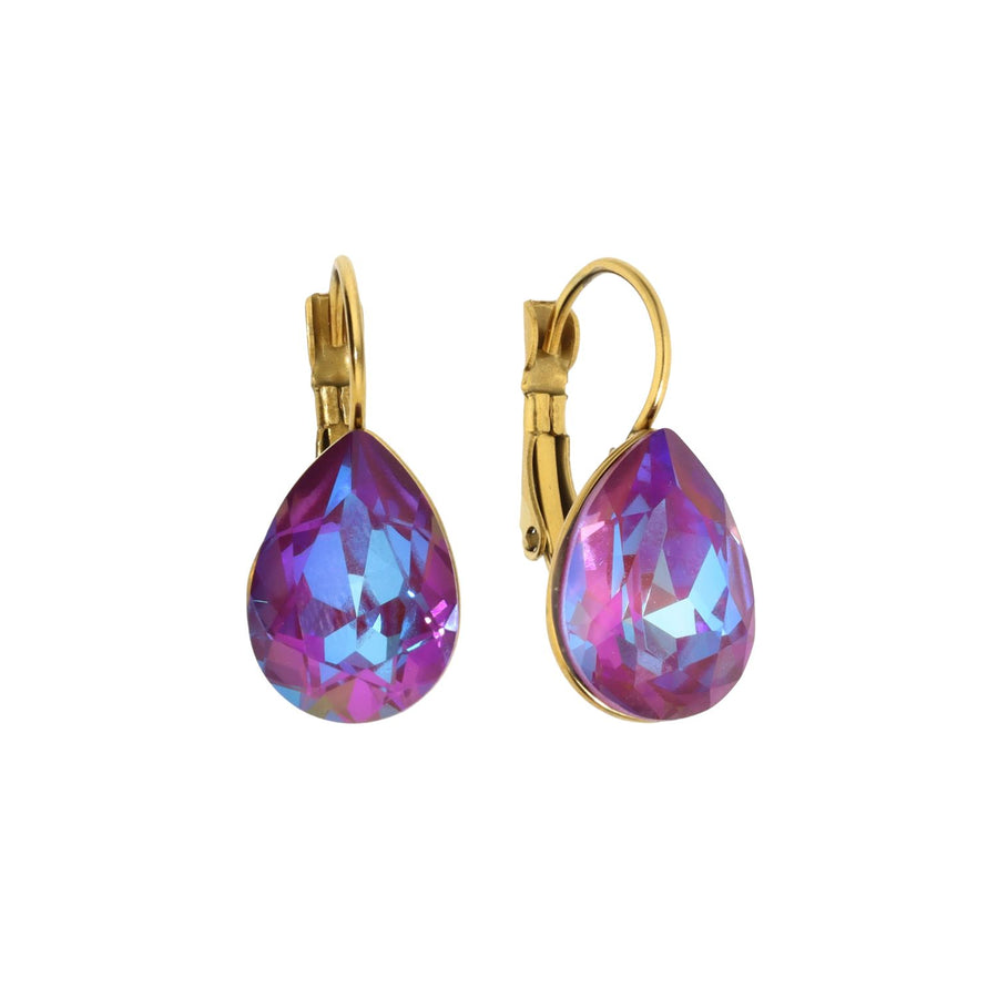Swarovski Druppel Dormeuses Goud