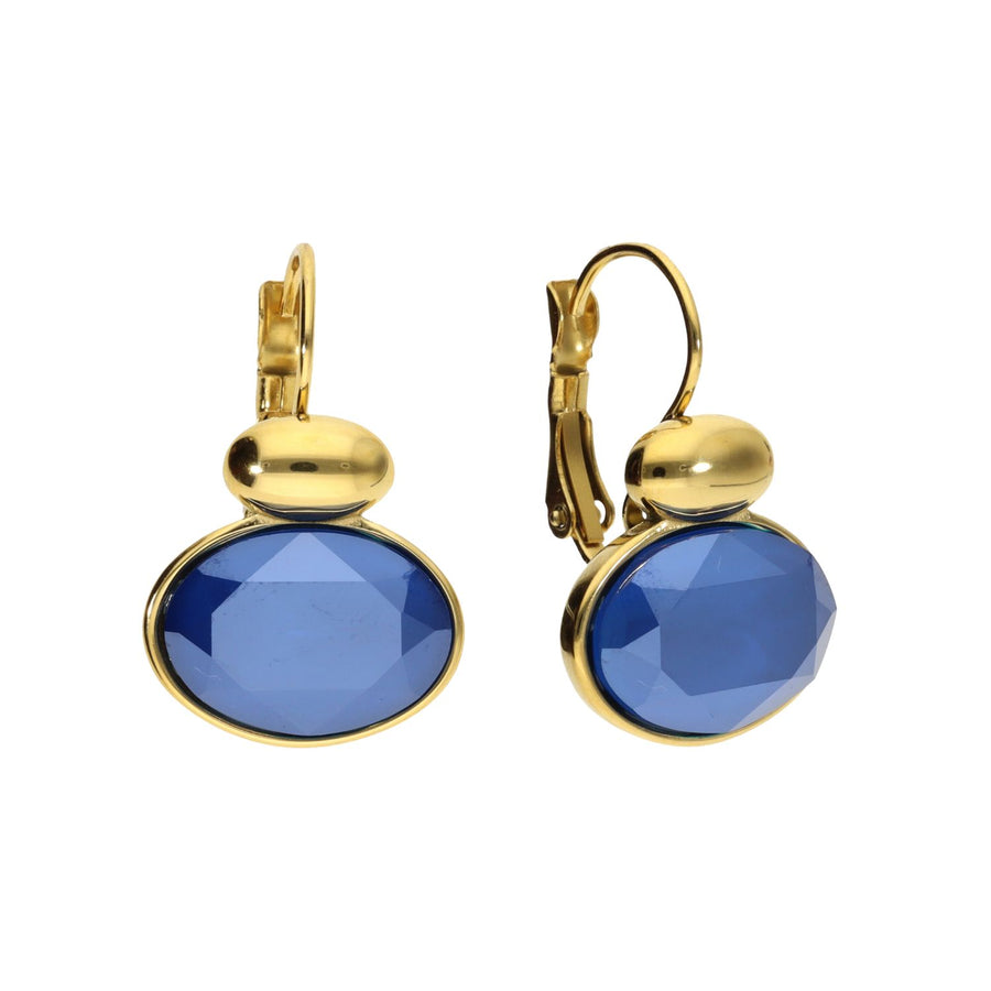 Swarovski Ovale Dormeuses Goud