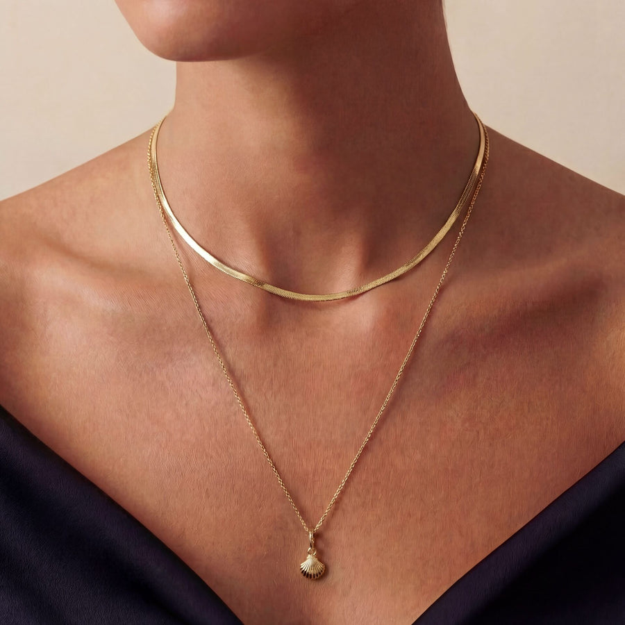 Double Long Hanger Necklace