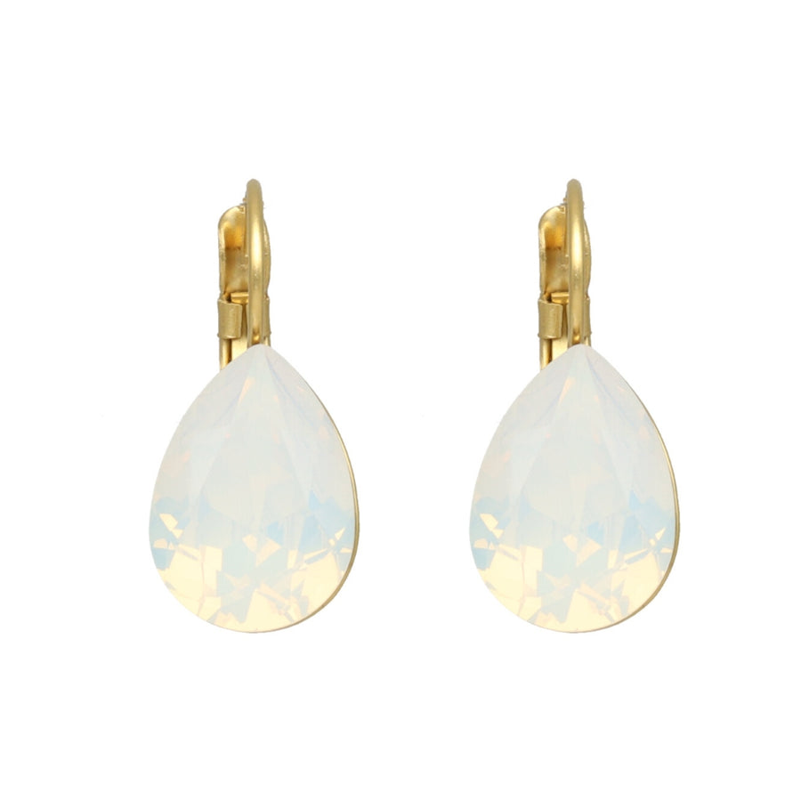 Swarovski Druppel Dormeuses Goud