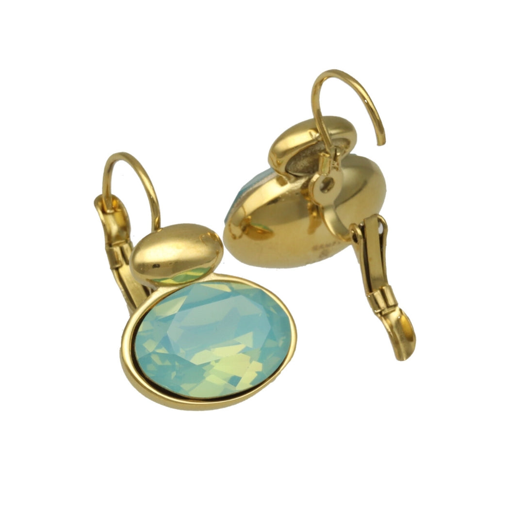 Swarovski Ovale Dormeuses Goud