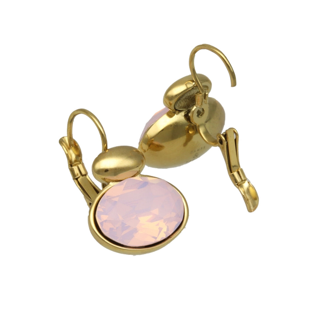 Swarovski Ovale Dormeuses Goud