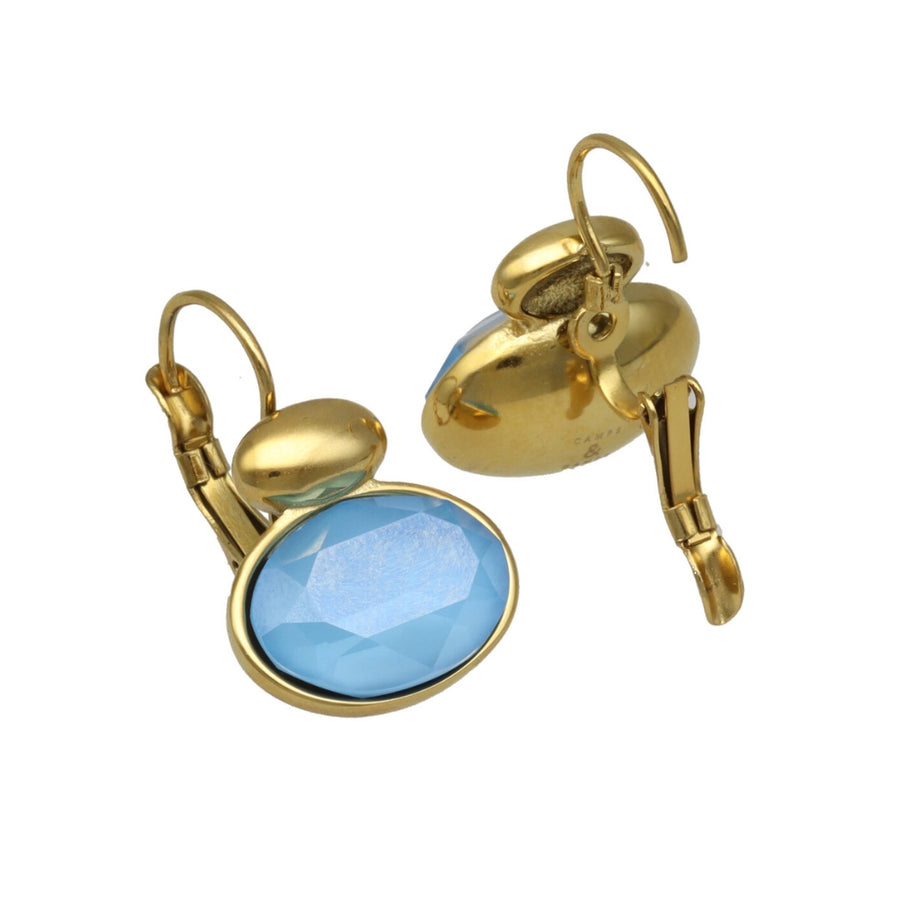 Swarovski Ovale Dormeuses Goud